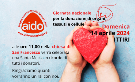 Giornata nazionale per la donazione di organi