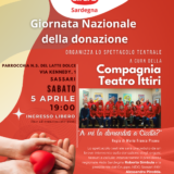 Teatro e Solidarietà: “A mi la dimandas a Ciccitta?” per AIDO Sardegna